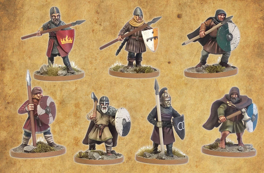 Building the Seven Human Kingdoms from Wargames Atlantic Plastics