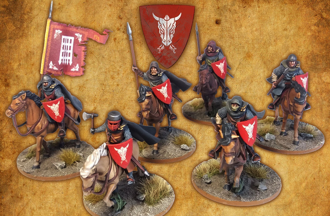 Building the Broken Warhost of Byland with Wargames Atlantic Plastics: Part Three