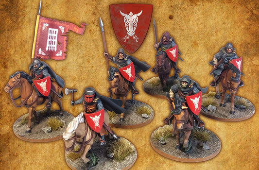 Building the Broken Warhost of Byland with Wargames Atlantic Plastics: Part Three