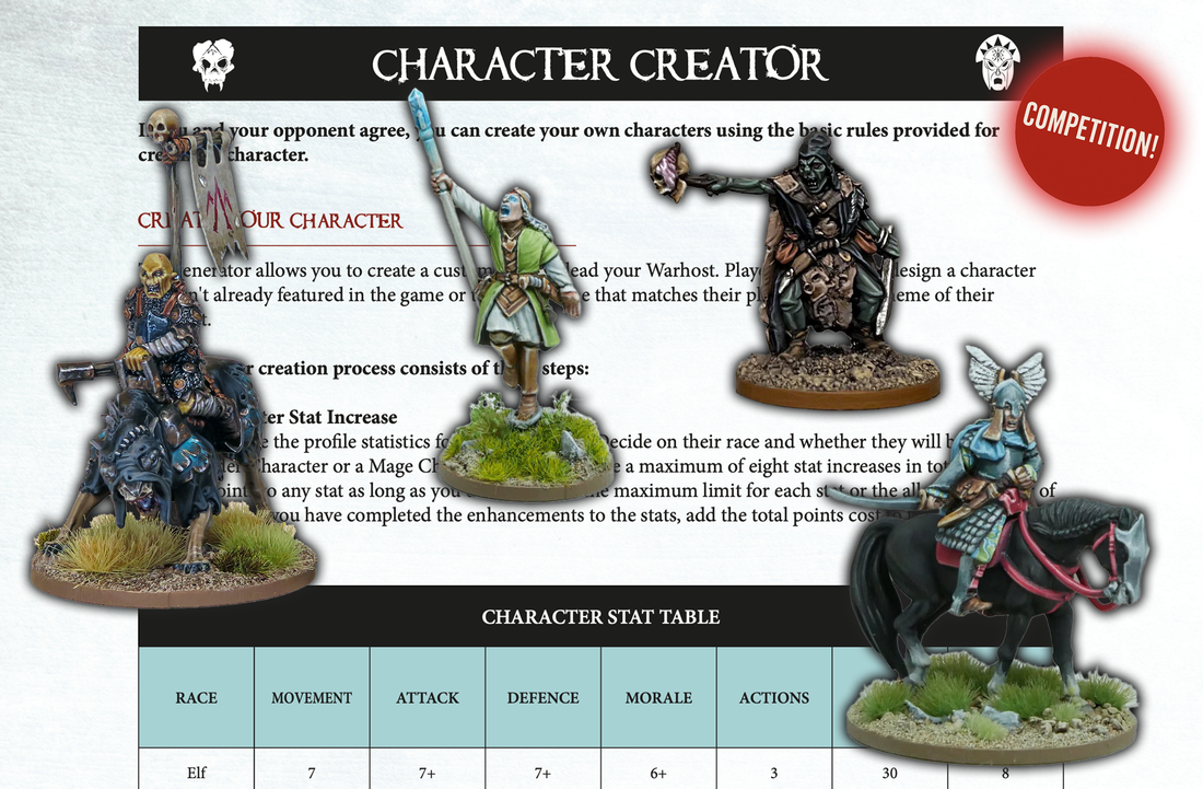 Design a Hero for Warhost!