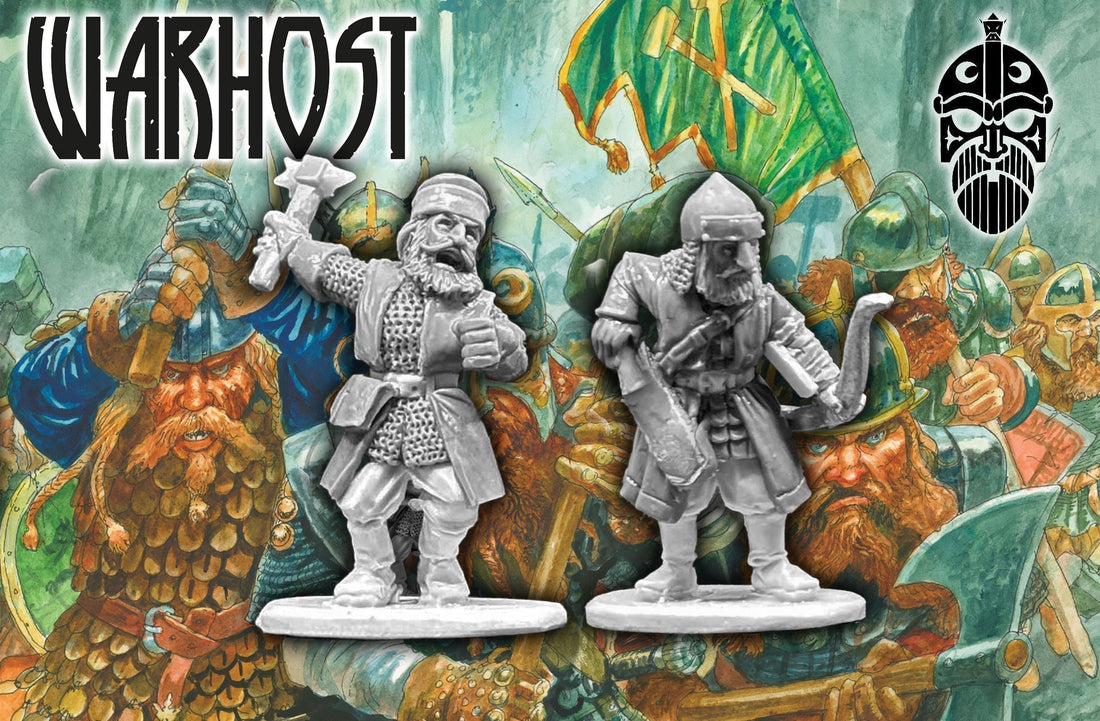 Standing Firm: More Dwarven Sculpts March Forth