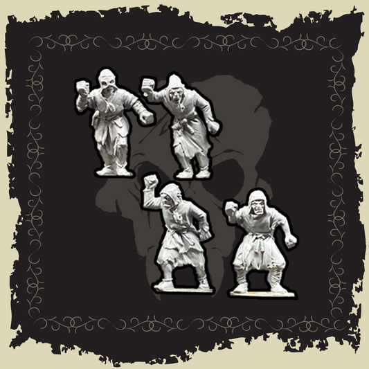 Orc Warriors with Spear & Shield A