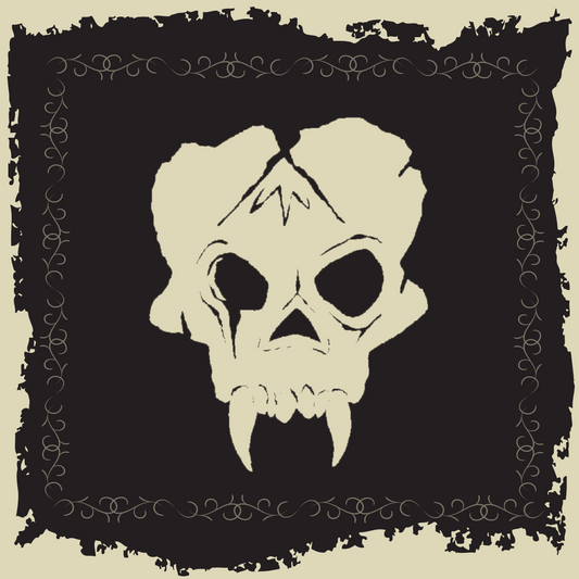 Orc Deal logo featuring a skull with fangs on a dark background, symbolizing fearsome Orc warriors.