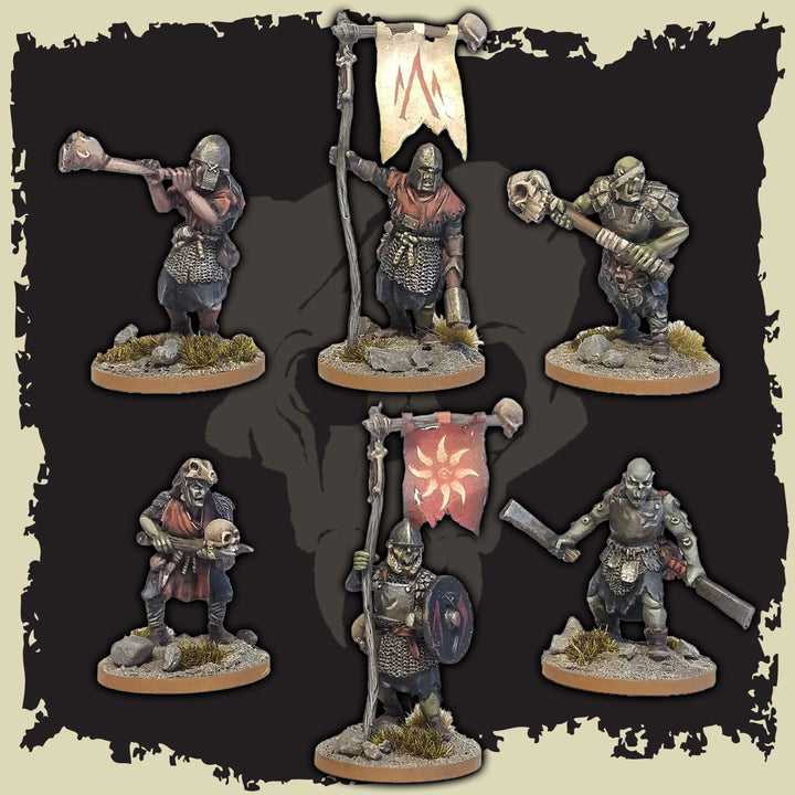 28mm Fantasy Orc Miniatures - Fierce and Strategic – Warhost Limited