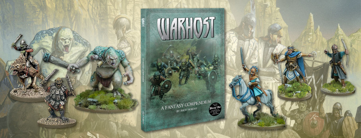 Warhost fantasy miniatures and rulebook